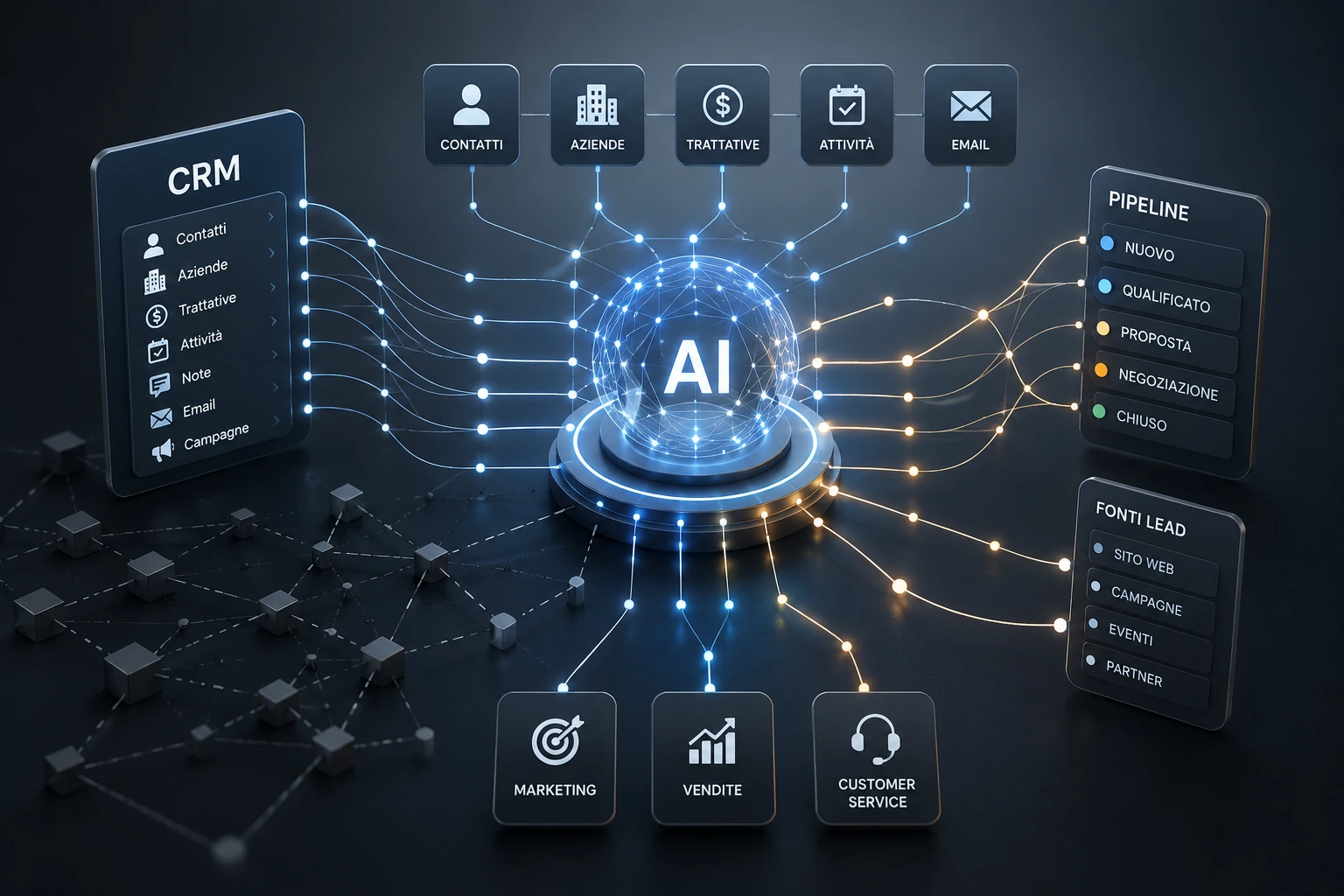 Agenti AI nel B2B: perché non basta collegarli al CRM