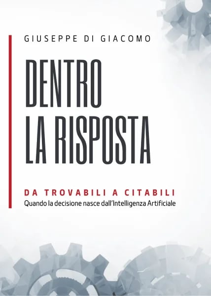 Copertina del libro Dentro la Risposta di Giuseppe Di Giacomo