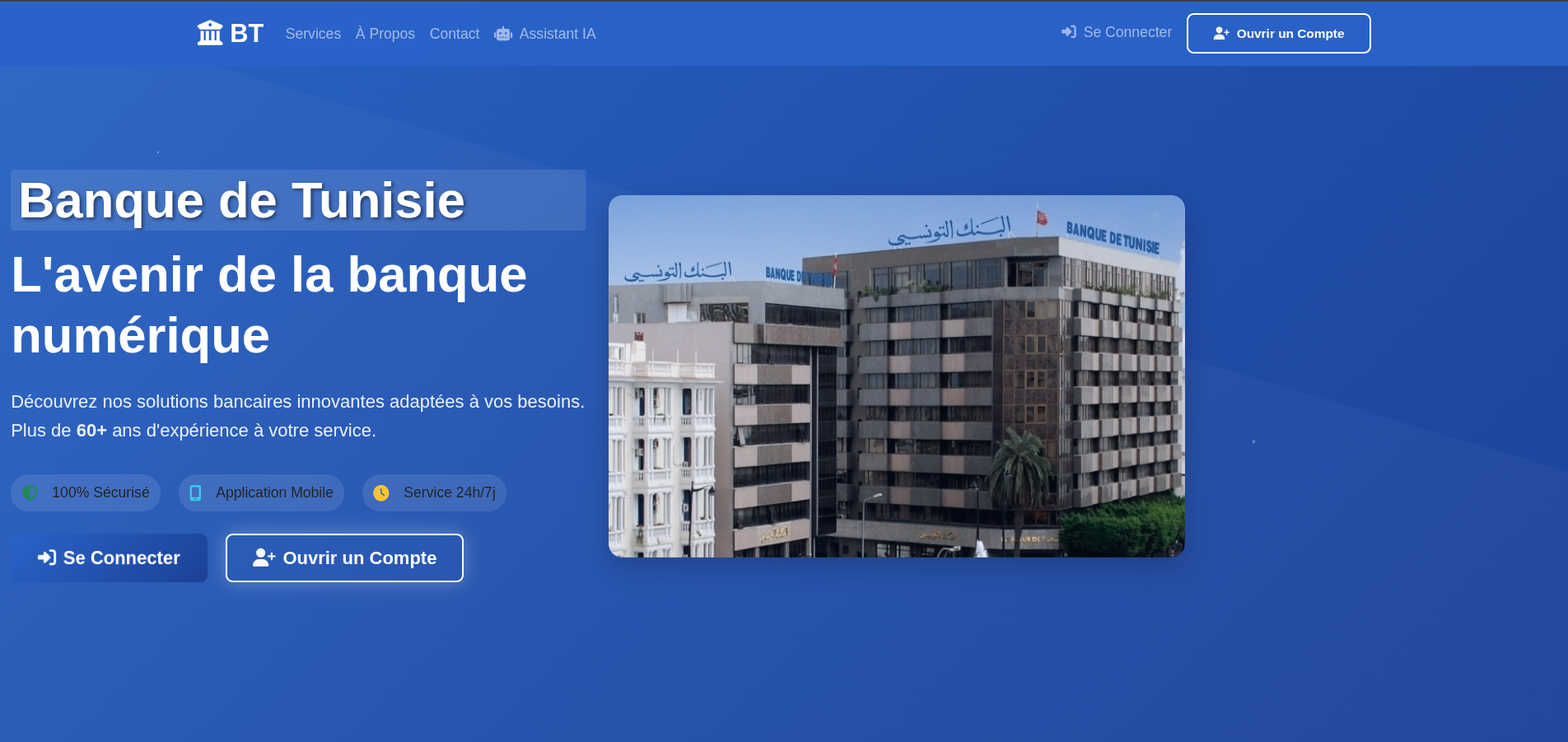 Plateforme Bancaire Digitale