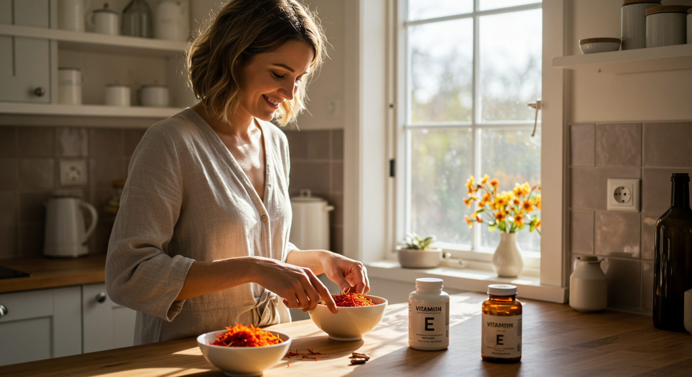 Safran og E-vitamin: Kan det gi kvinner bedre sexliv og mindre stress?