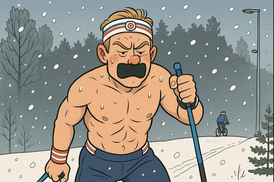 Hovedbilde for Bør vi gjøre som Pimp Lotion- kun puste med nesen under trening?