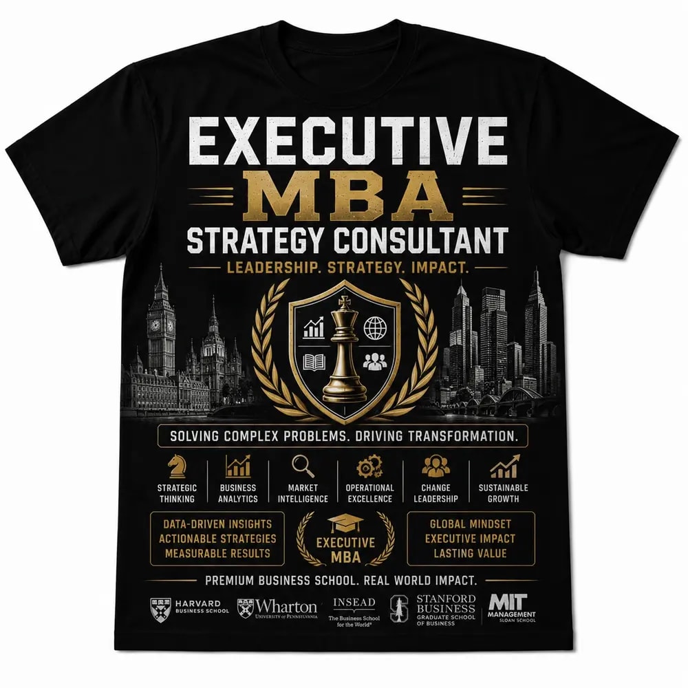 The Evolution of Executive MBA & Corporate Leadership Wear T-Shirt