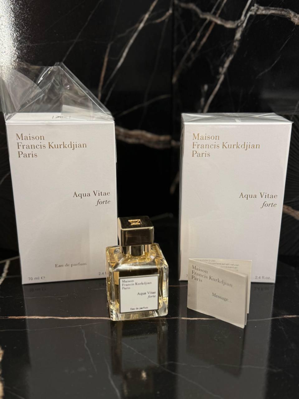 Perfumy Aqua Vitae forte – Maison Francis Kurkdjian