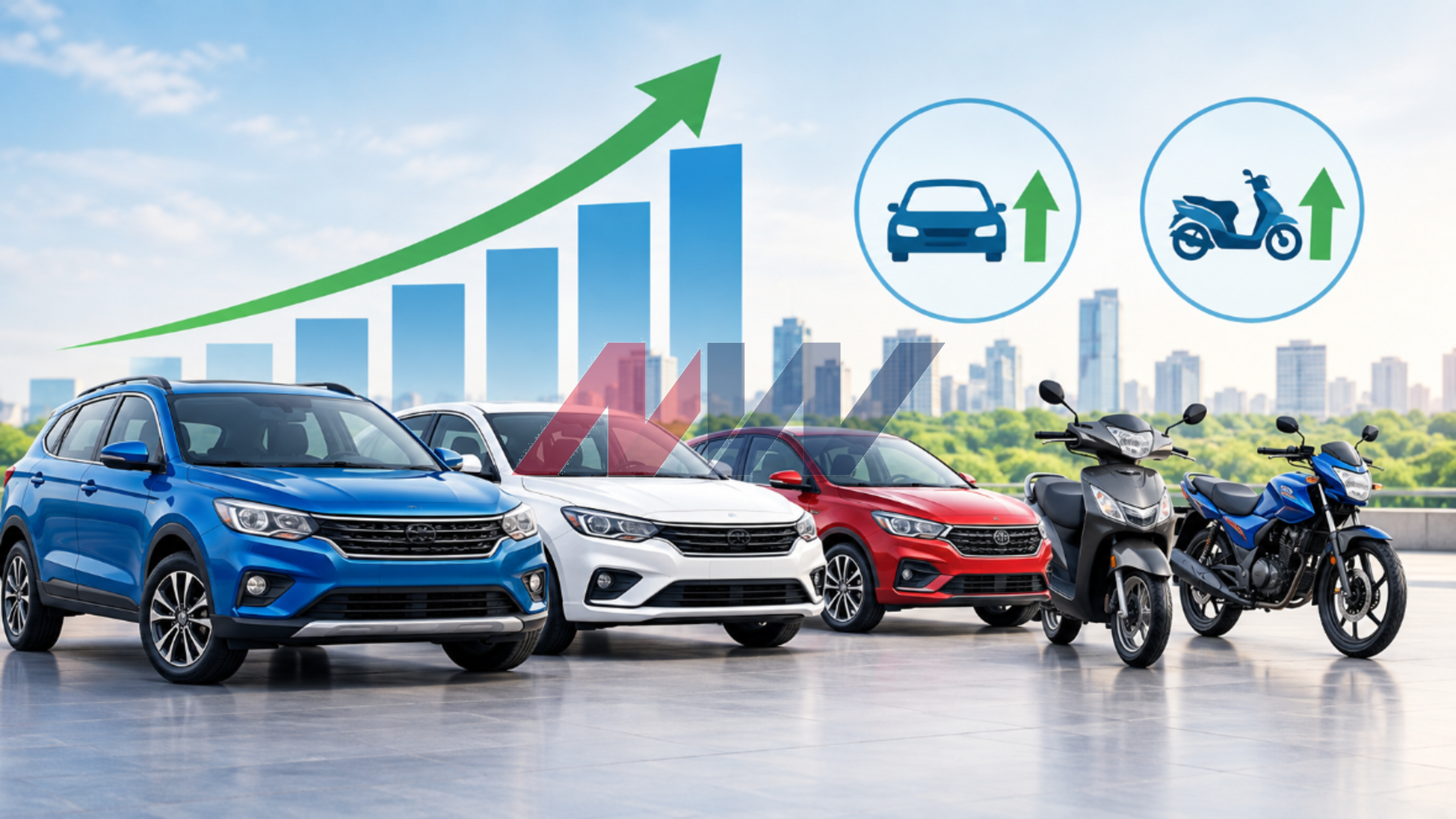 Passenger Vehicle Sales Rise 36.5% In August, Two-Wheelers Up 10.5%: SIAM