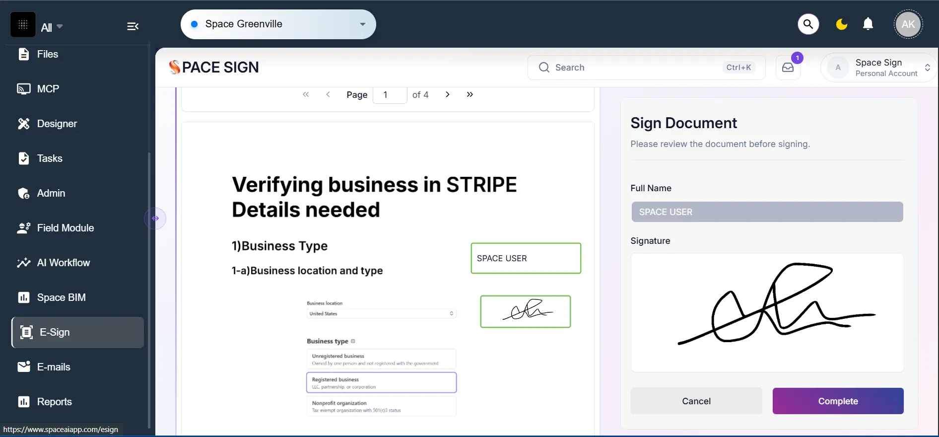 E-Sign