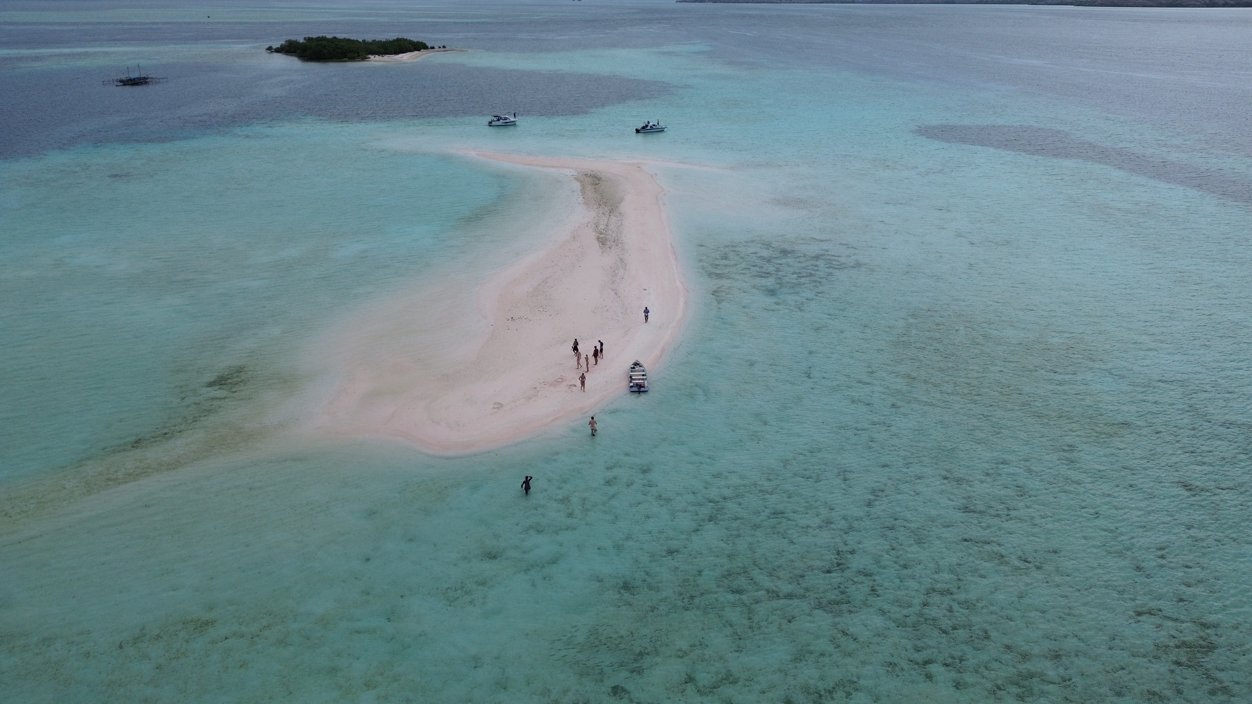 Guests exploring Taka Makasar island Komodo during a Komodo National Park day trip 2026