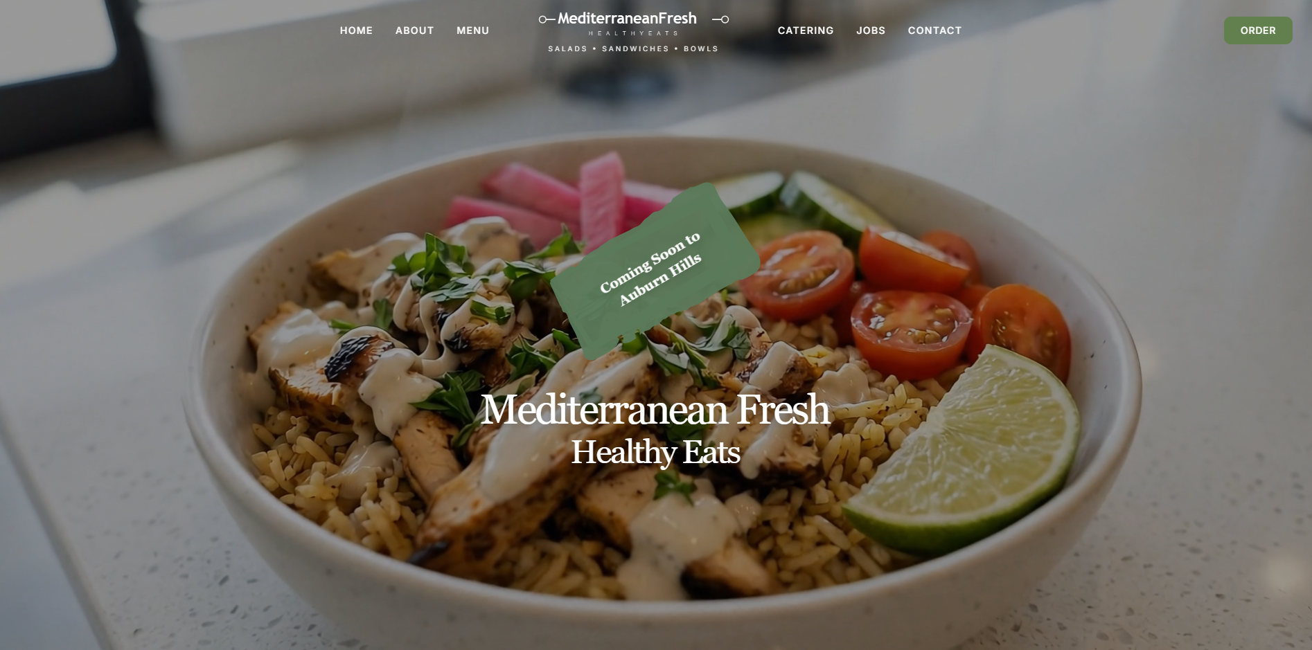 Mediterranean Fresh Healthy Eats