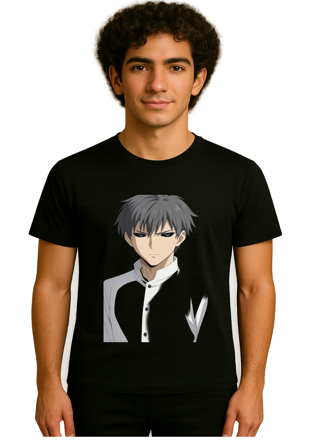 Grey Hair- Printed Tshirt 90%cotton 2