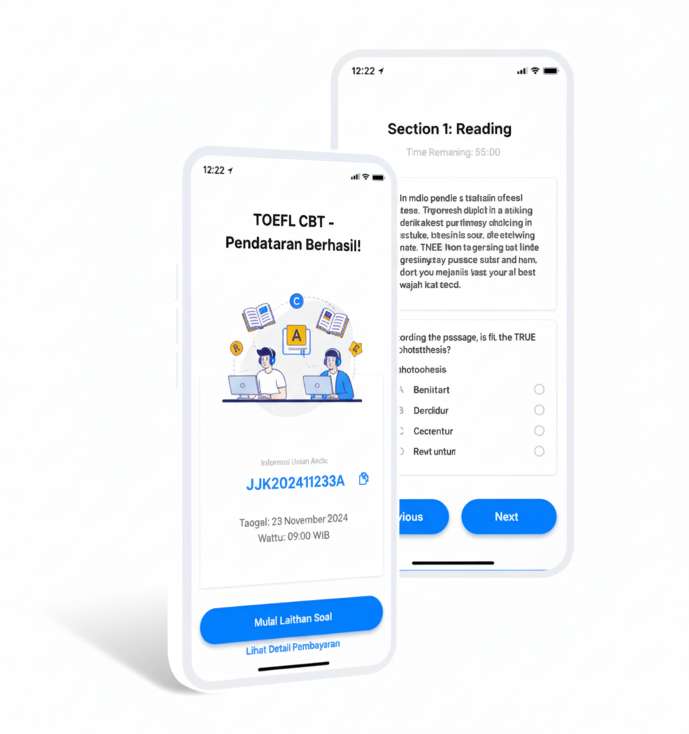 Ilustrasi Pendaftaran Tes