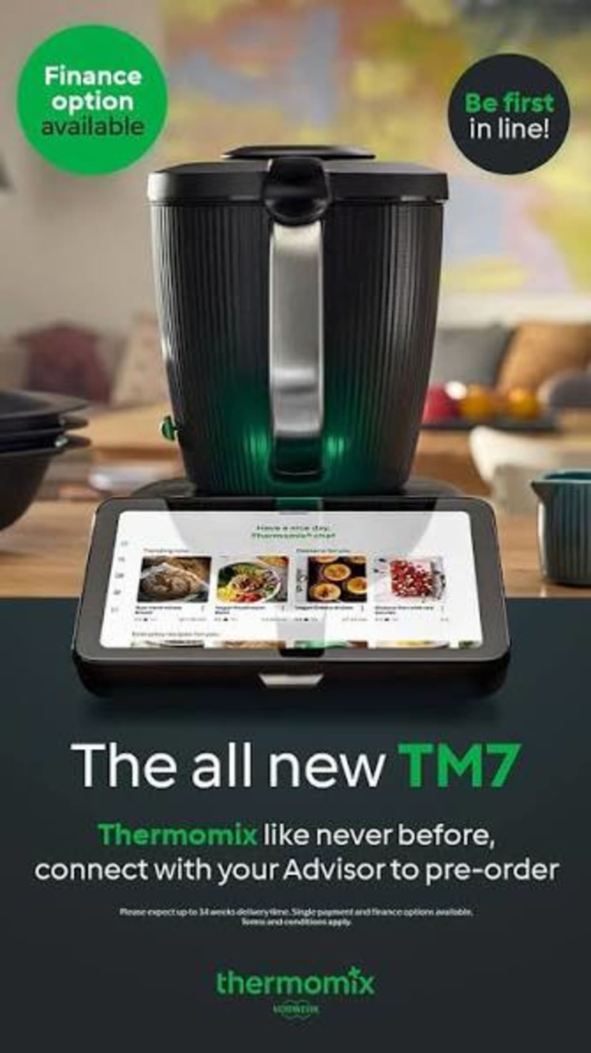 Brand New Thermomix TM7 by Vorwerk 110v All accessories & Cookidoo included