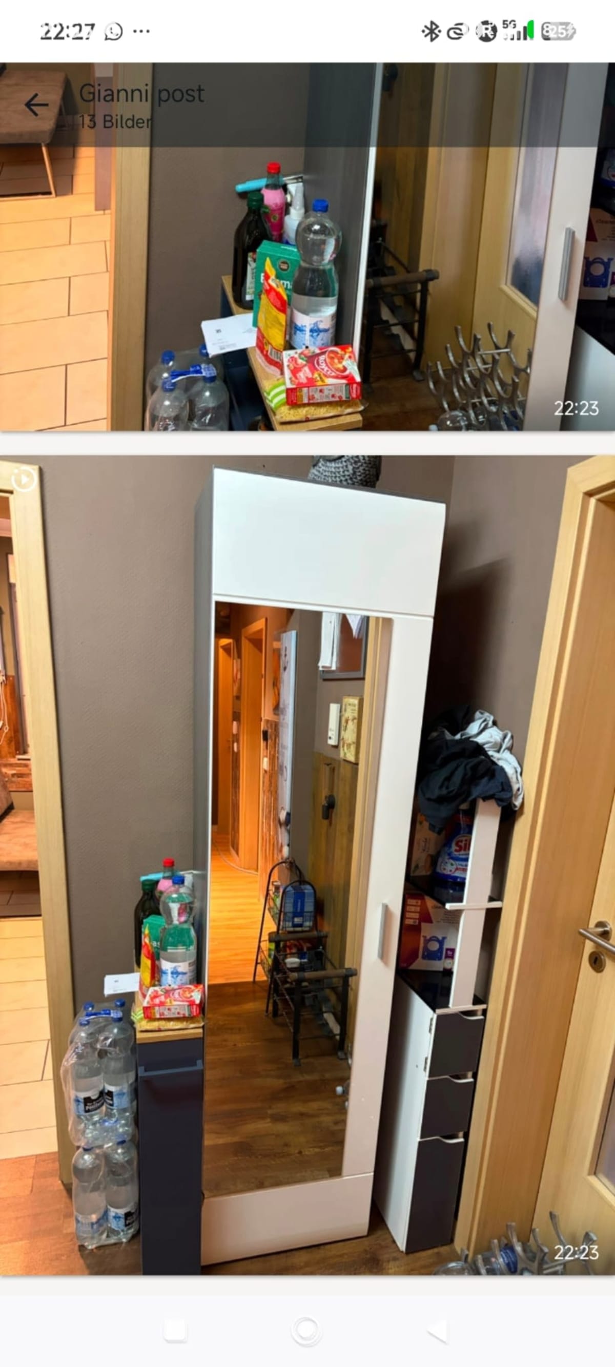 Schrank weisd