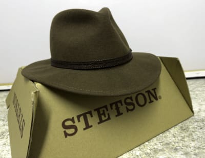 Stetson Felt Traveller Hat - Brown with Decorative Band