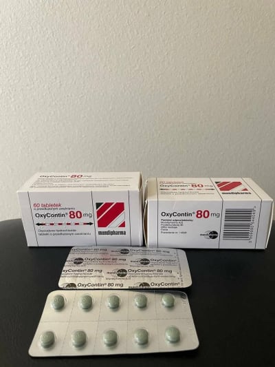 Oxycontin 80 mg à vendre 