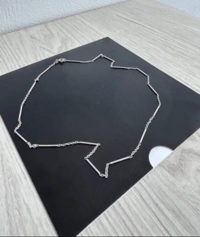 Collier en argent – chaîne fine à maillons ✨