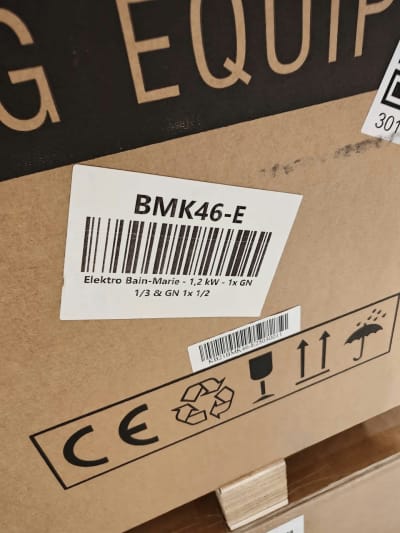 Plonge inox GGM 1200 x 700 mm bac à droite – neuve dans carton