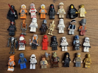 LEGO Star Wars Figuren Konvolut aus Sammlung