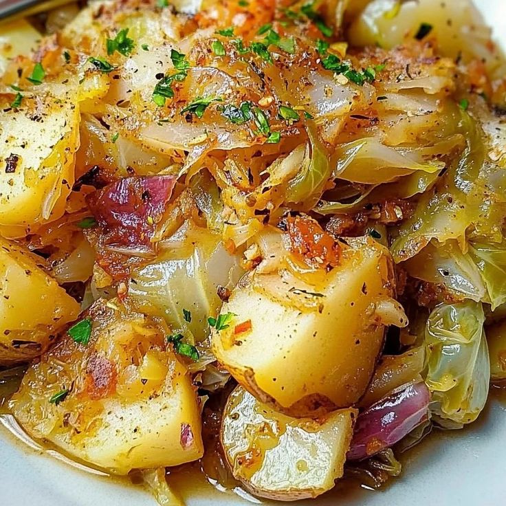 Potato & Cabbage Sauce