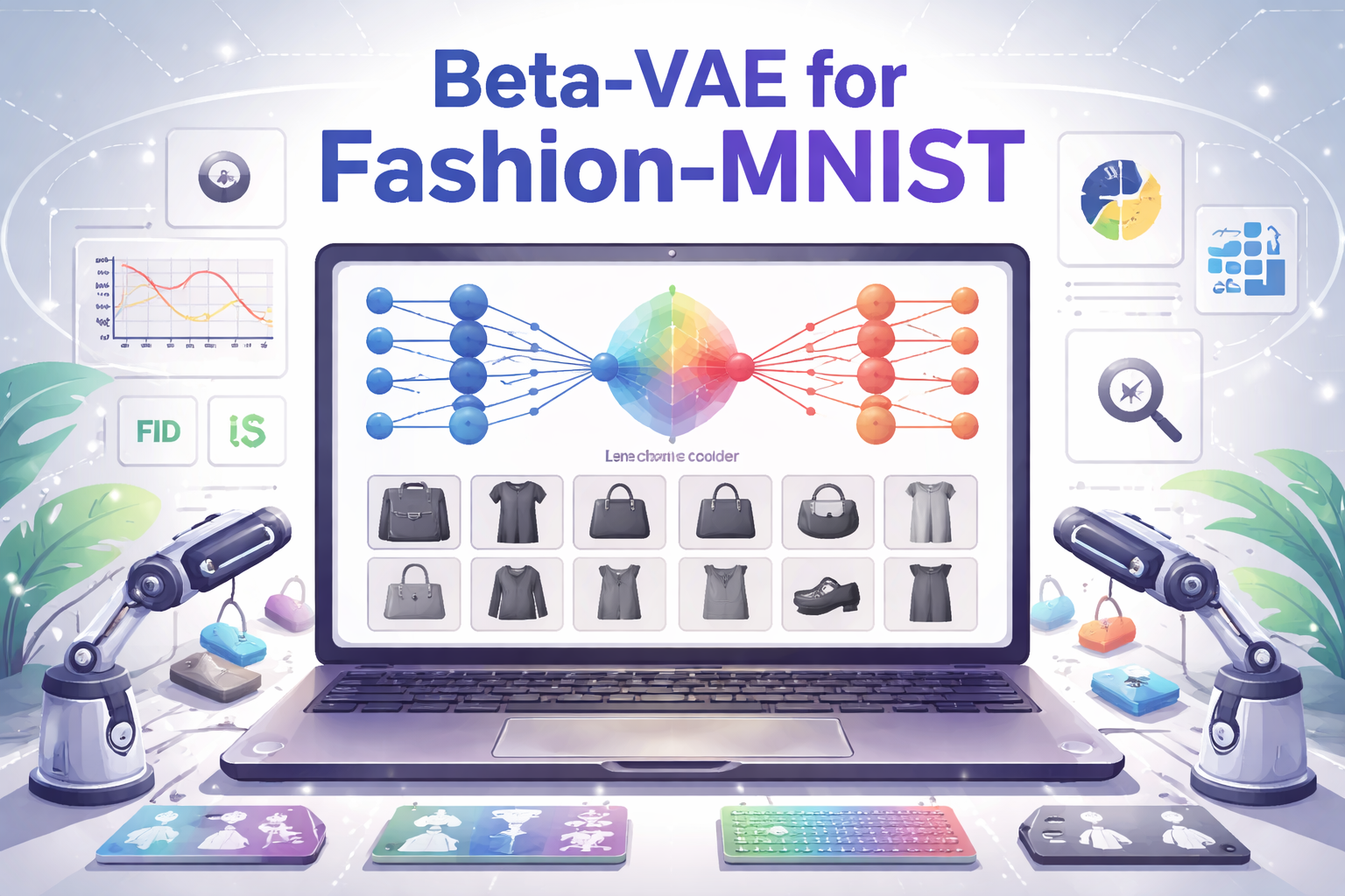 Beta-VAE for Fashion-MNIST: A Non-Deterministic Unsupervised Learning Approach