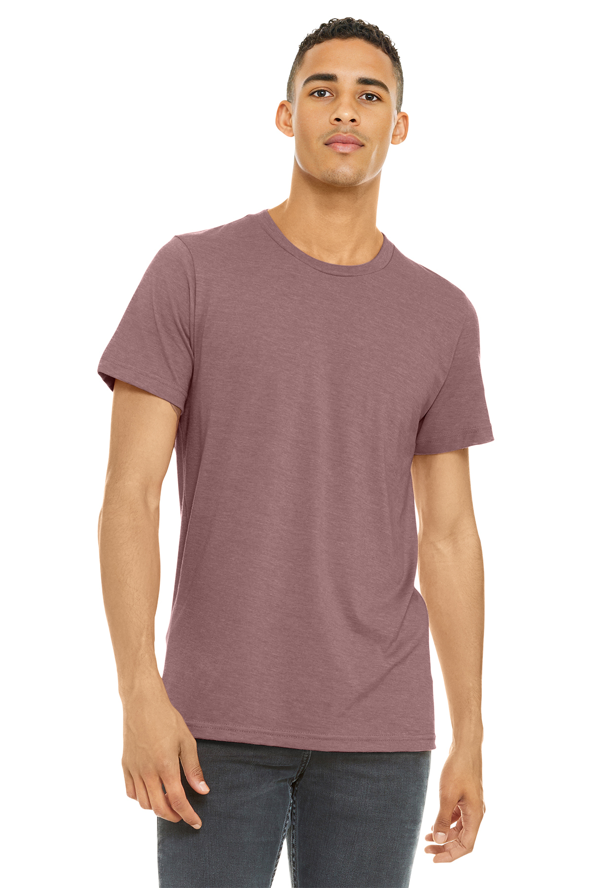 Bella+Canvas Unisex Heather CVC Short Sleeve Tee