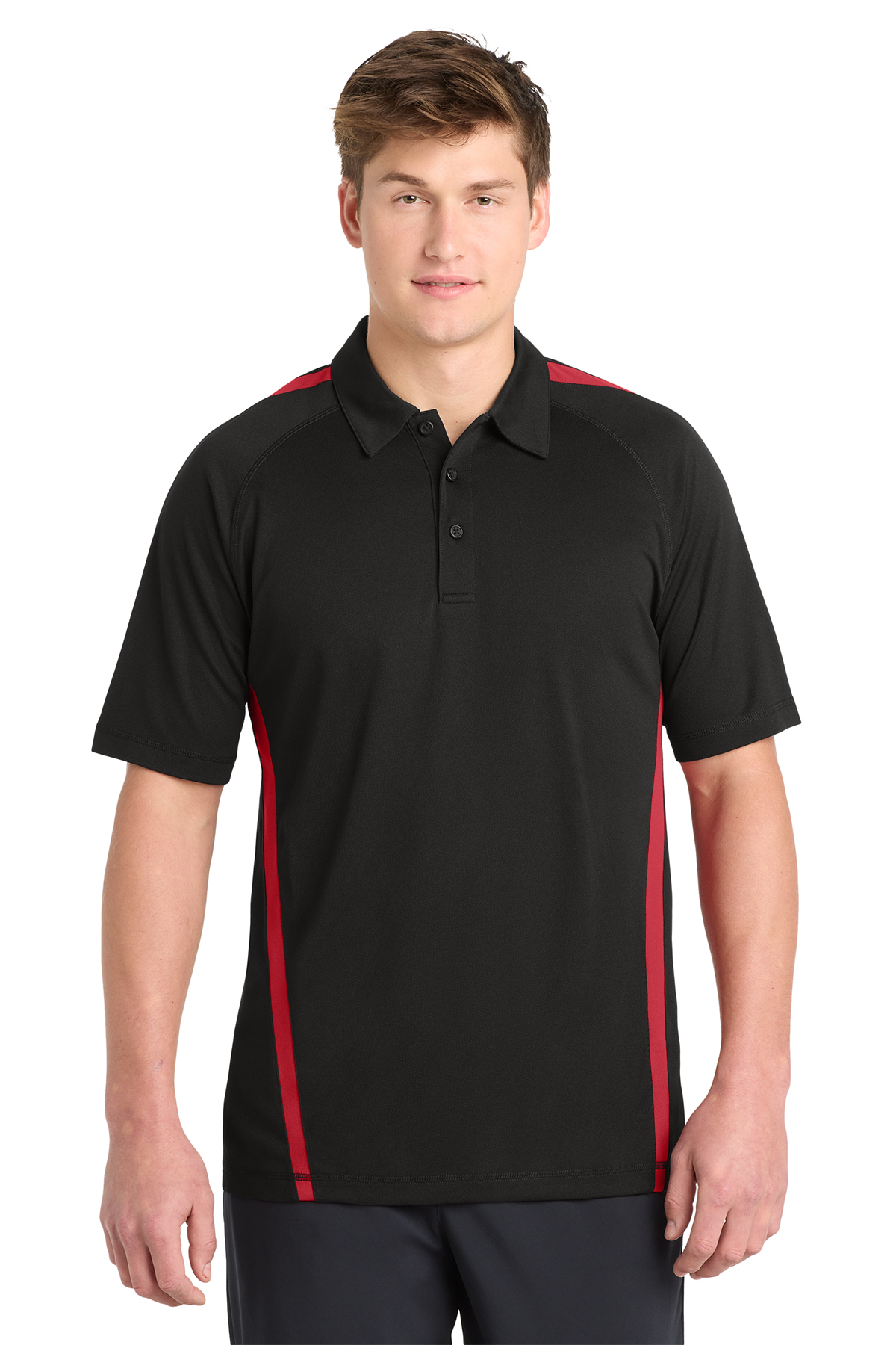 Sport-Tek PosiCharge Micro Mesh Colorblock Polo