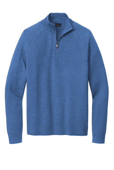 Brooks Brothers Cotton Stretch 1/4 Zip Sweater