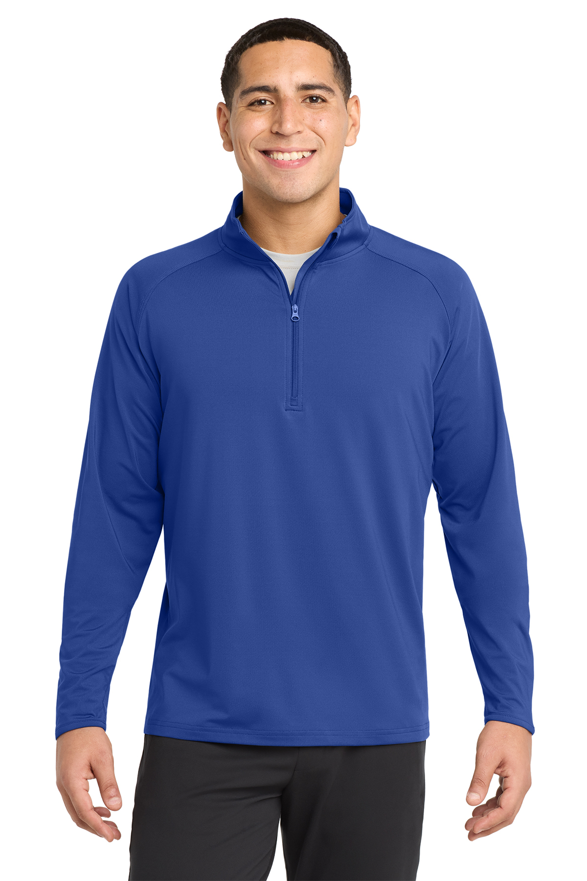 Sport-Tek Tall Sport Wick Stretch 1/4 Zip Pullover