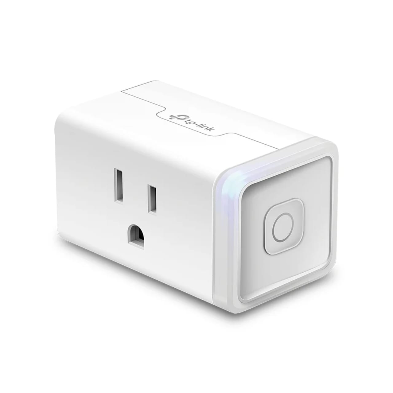 Tomada Kasa KP125M da TP-Link representando a integração entre Kasa, Tapo e Matter