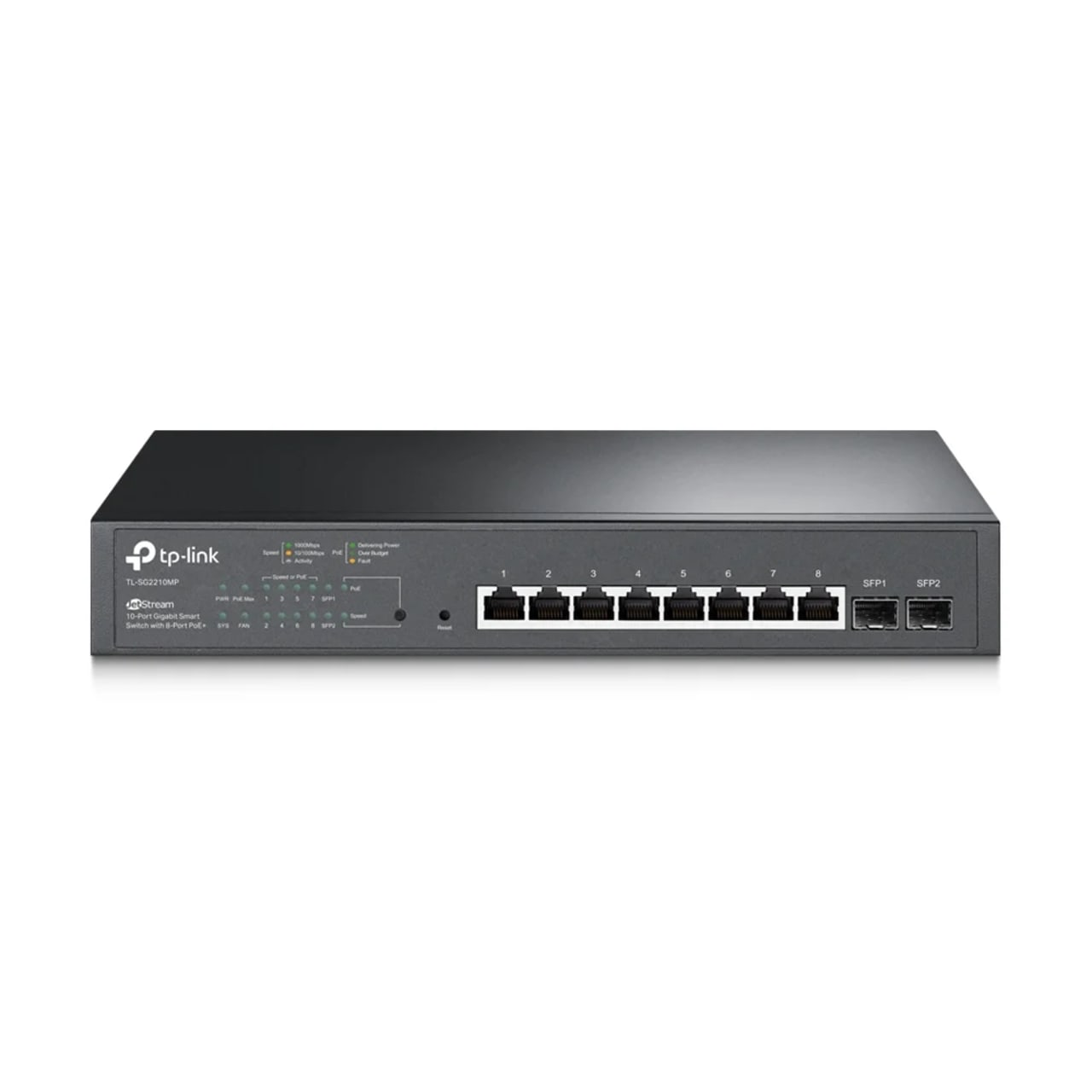 Switch TP-Link Omada SG2210MP/TL-SG2210MP com portas PoE e SFP