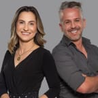 Eduardo Miranda e Gabriela Bassani