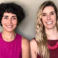 Laura Fernandes e Gabriela Lerner