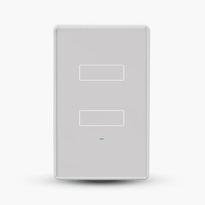Interruptor Inteligente AGL Touch Wi-Fi 2 Teclas Cinza