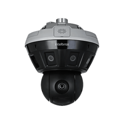 Intelbras VIP 9360 Mini Pan FT Câmera IP Mini Panorâmica 360° com PTZ 25x IP67