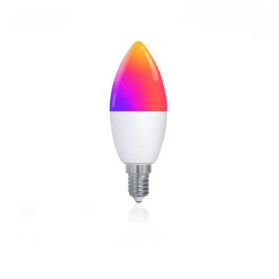 Moes MWB-TDC6-RCW-E14-MS Lâmpada E14 Matter Wi‑Fi RGB+CCT 6W