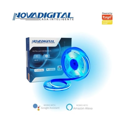 Novadigital CLW-COB Kit Fita LED COB RGB Wi‑Fi 5m 24V