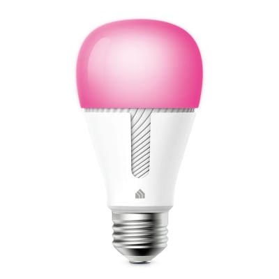 TP-Link Kasa KL130 Lâmpada Inteligente A19 E26 RGB Wi-Fi