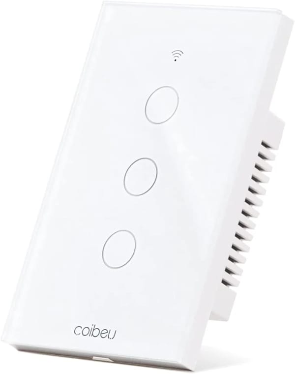 Interruptor Inteligente Wi‑Fi Coibeu MB303 3 Botões com Neutro
