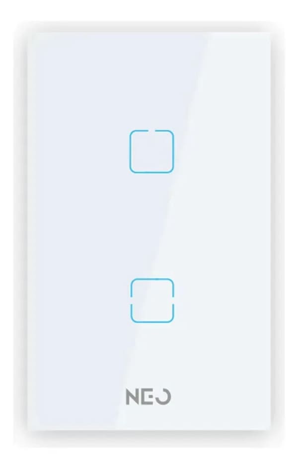 Interruptor Inteligente Neo Avant Zigbee Duo Branco