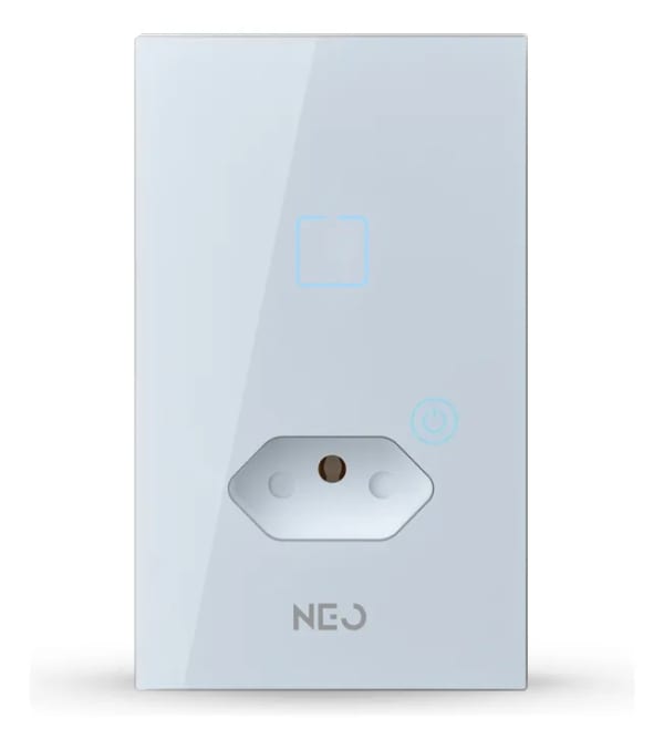 Interruptor Inteligente Neo Avant + Tomada Zigbee Uno Branco