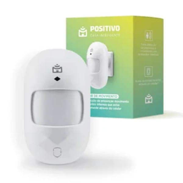 Sensor de Movimento Positivo Casa Inteligente