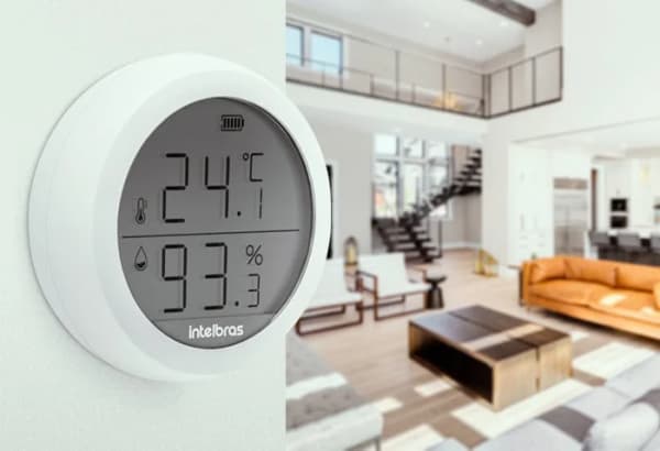 Sensor de Temperatura e Umidade Intelbras SMART IST 1001