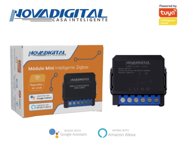 Novadigital Módulo Mini Zigbee 3.0 4 Canals MS-107ZB