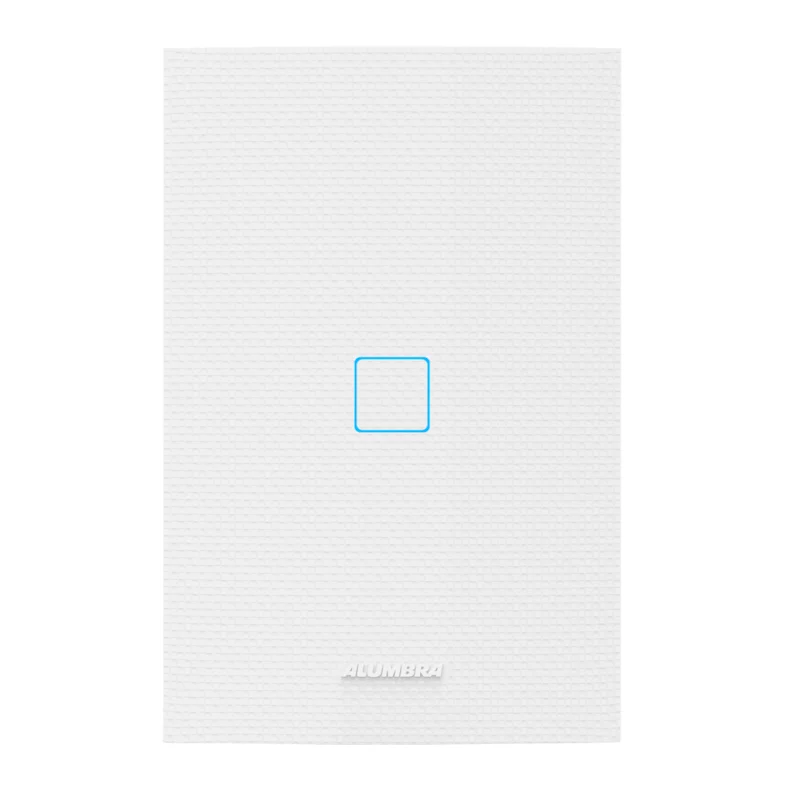 Interruptor Inteligente Wi-Fi Touch Alumbra Vivax 1 Módulo 4x2 Branco