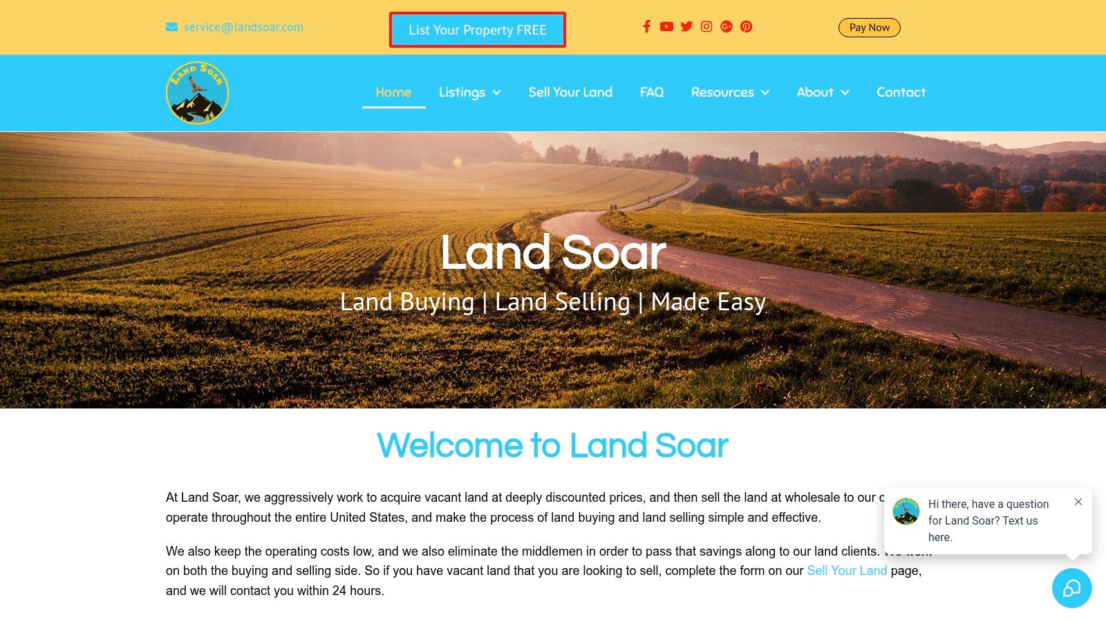 Land Soar