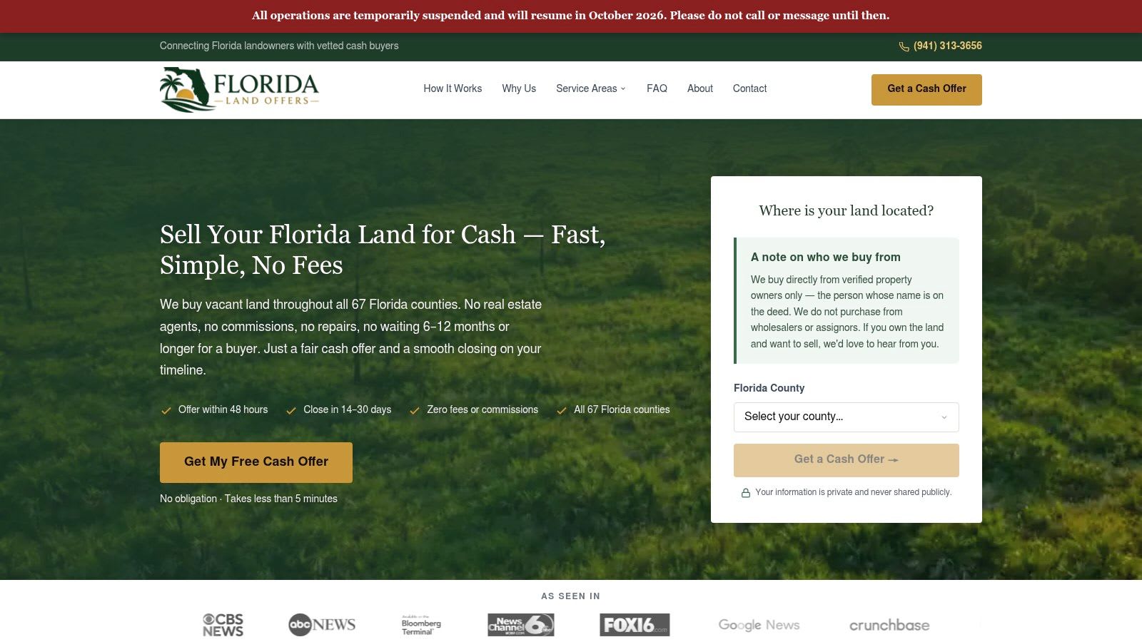 Florida Land Offers