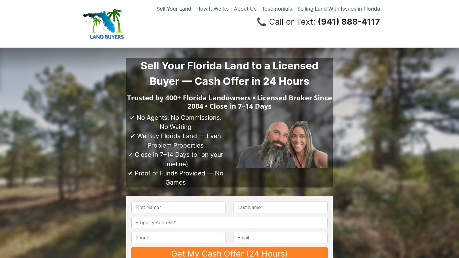 Cash For Land Florida