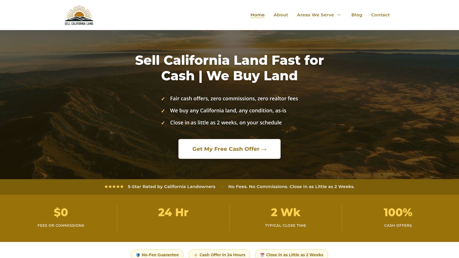 Sell California Land