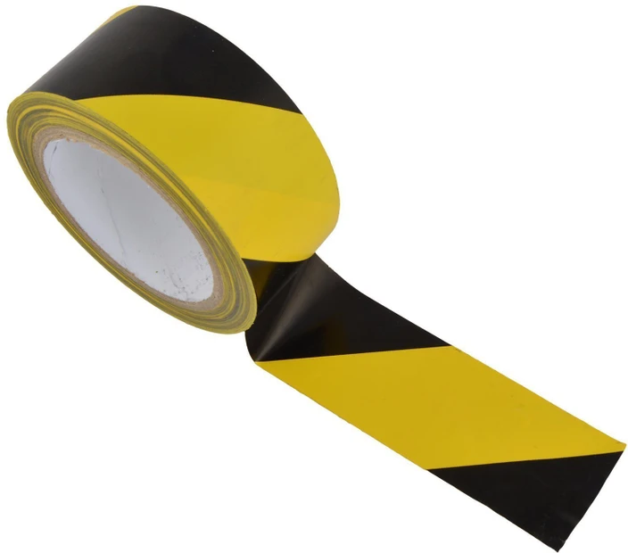 Floor Marking Tape - 2" Yellow & Black