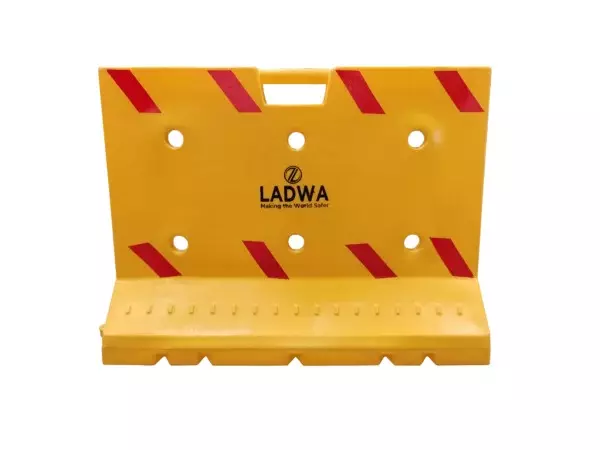 LADWA 1000mm x 350mm x 750mm Water Filling L-Type Barricades