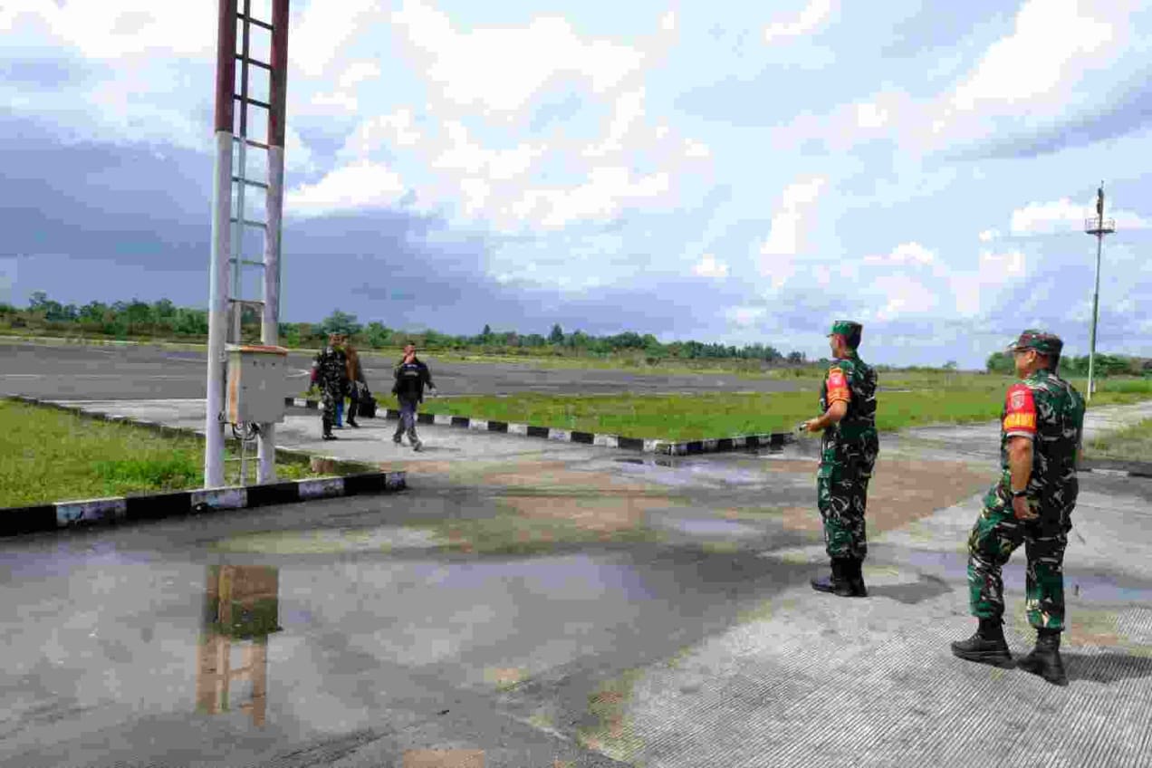 Dansatgas TMMD Wiltas Ke-127 Sambut Kedatangan Tim Wasev di Kubar