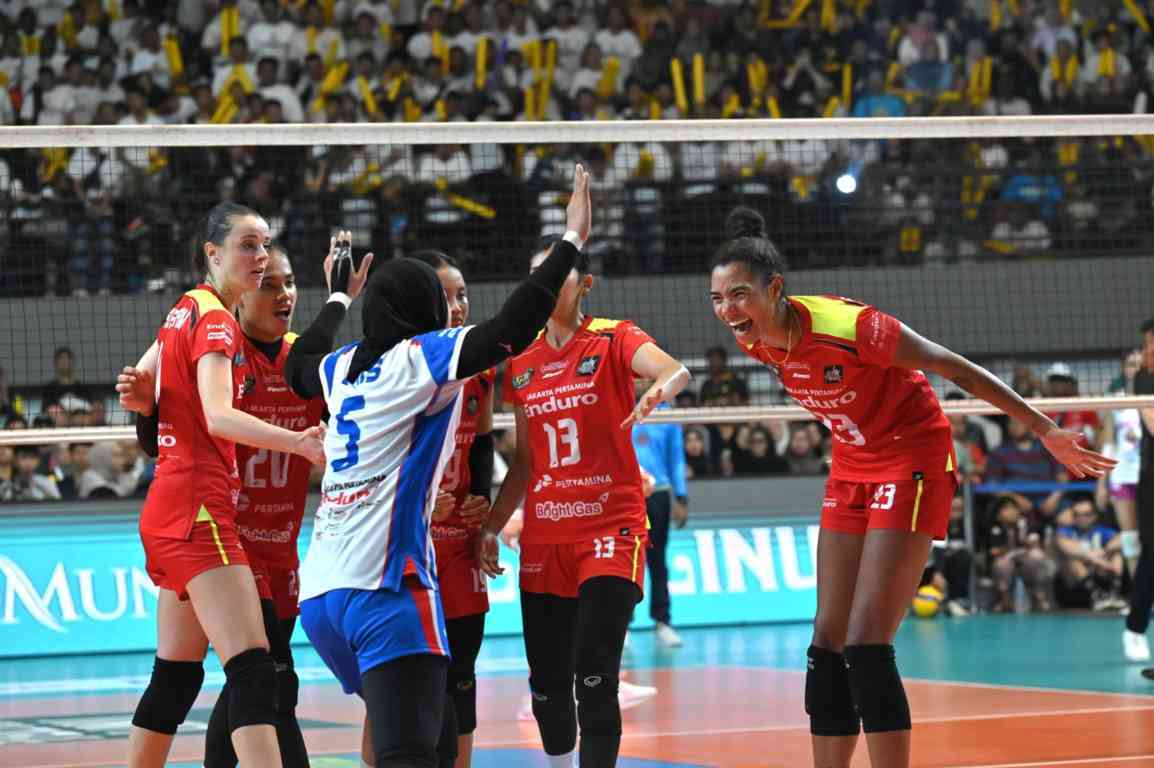 Libas Popsivo Polwan 3-0, Jakarta Pertamina Enduro Juara Proliga 2025 Libas Popsivo Polwan 3-0, Jakarta Pertamina Enduro Juara Proliga 2025